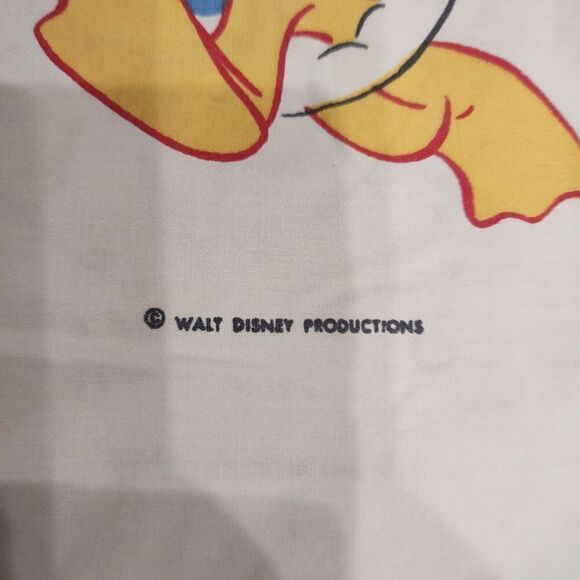 Vintage Disney Mickey Mouse, Donald Duck and Goofy Print Pillow Sham - Picture 12 of 17